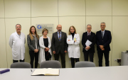 El Ministro de Salud de Andorra visita el hospital