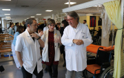 La consellera de Salut, Sra. Alba Vergés, visita l'hospital de neurorehabilitació Institut Guttmann